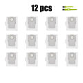 6/12/16 Pcs Dust Bag for Roborock Saros 10/10R S8 Maxv Ultra Q Revo Maxv P10/ Pro V20 P10S Pro P20 Pro/Q Revo Curvv/Plus/Pro.