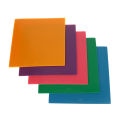 1Pc Colorful Rainbow Table Tennis Rubber Sheet Ping Pong Rubber With 2.0mm High Density Sponge For Training. 