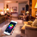 Miboxer FUT105ZR Zigbee 3.0+2.4GRF AC100-240V Smart TUYA  12W E27 RGB+CCT Brightness and color temperature adjustable LED Bulb. 