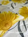 Sun flower Bed Sheet With 2 Pillow Cases. 