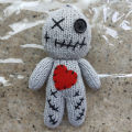 Voodoo Dolls Set with Creepy Revenge Voodoo Doll DIY Halloween Scray Ghost Holder Horror Funny Christmas Ornaments Toys Gift. 