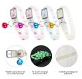 Cat Puppy Small Dog Luminous Bell Collar. 