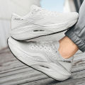 Running Shoes Carbon Board Speciality Marathon Men Sports Breathable Lightweight Women's Comfortable Athletic Nonskid Sneakers. 