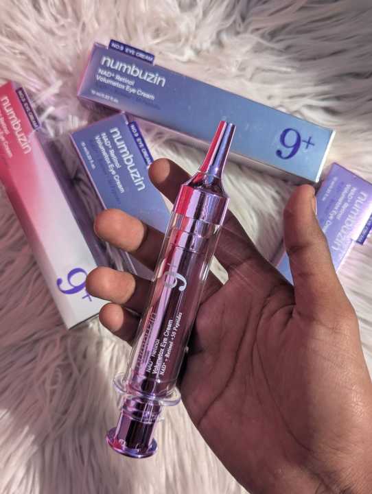 Numbuzin No.9 NAD+ Retinol Volumetox Eye Cream 10ml - Made in Korea