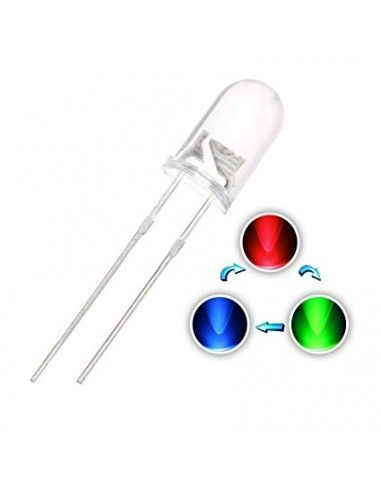 LED 5mm RGB 2pin Clear | Daraz.lk