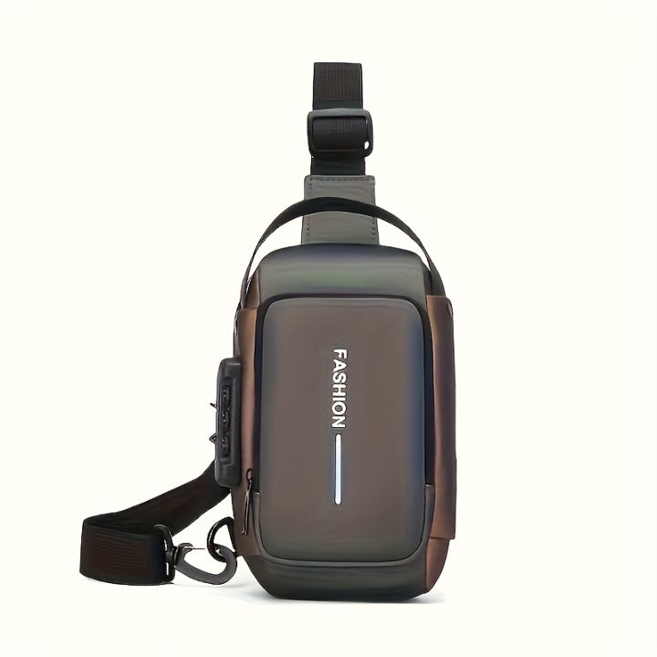 Men's%20Sporty%20Chest%20Bag%20Motorcycle%20Phone%20Pack%20with%20Password%20Lock,%20Zipper%20Closure%20Crossbody%20Sling%20Bag%20for%20Daily%20Commute%20Outdoor%20-%20Image%208