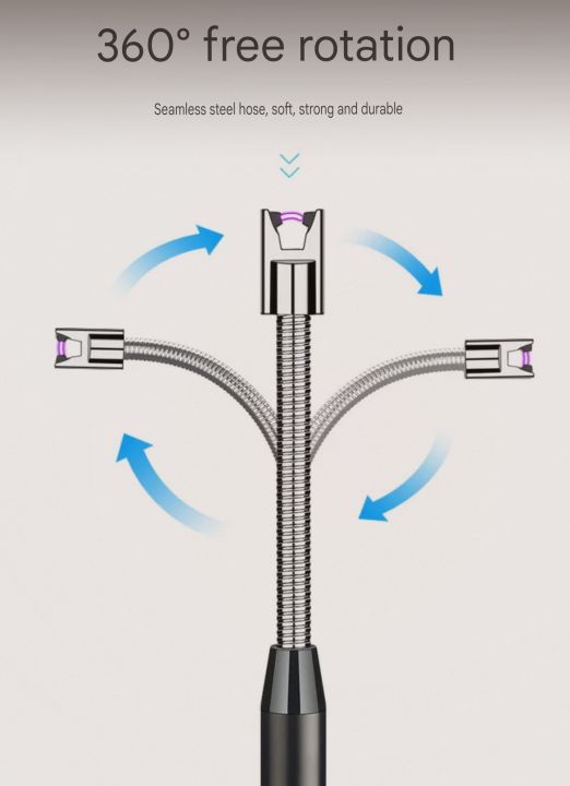 Electric%20BBQ%20TORCH%20Lighter%20Electricity%20Visualization%20wind%20proof%20USB%20charging%20rechargeable%20adjustable%20kitchen%20ARC%20fire%20kitchen%20lighters%20-%20Image%204