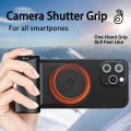 Smartphone Camera Shutter Grip Magnetic Bluetooth Camera Handle For Cell Phones Photo Bracket Anti-shake Selfie Remote Control. 