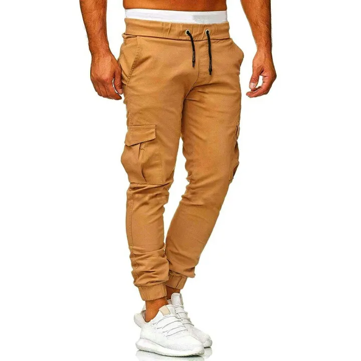 Cargo%20Twill%20Cotton%20Jogger%20Pants%20-%20Image%203