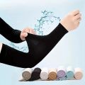 1 Pair Cooling Arm Covers for Men and Women Summer Sun Protection Sunshade Ice Silk Sleeves for Cycling Outdoor Sports Golf Runn.