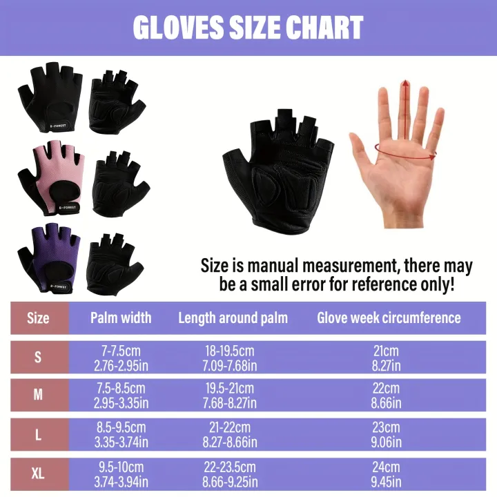 1%20Pair%20Half%20Finger%20Gloves%20for%20Women%20Men%20Gym%20Fitness%20Anti-Slip%20Gel%20Pad%20Gloves%20Gym%20Cycling%20Fingerless%20Gloves%20Bicycle%20Accessories%20-%20Image%202