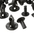 100/50PCS 8mm Car Replacement Push Pin Rivet For Car Bumper Trunk Fender Lining Snap Clips Retainer  for Ford VW Audi n807389S. 