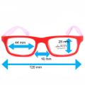 Korean children's fashion Korea Children glasses children 1610 frame glasses children eyeglass baby frame (for cutting lens) light PC material comfortable wear legs joint kid eyewear glasses. 