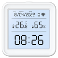 Tuya New WiFi Temperature Humidity Sensor Smart Life Backlight Hygrometer Thermometer Sensor Support Alexa  Home Assistant. 