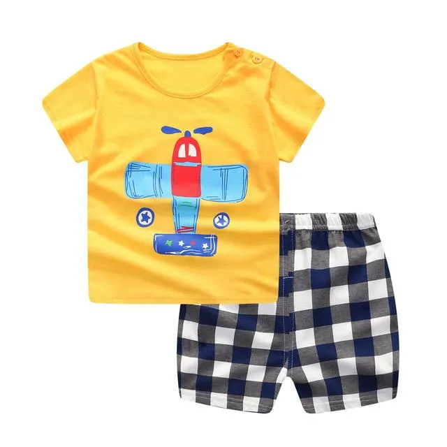 %20Toddler%20Boy%20Kids%20Clothes%20Lion%20Print%20Short%20Sleeve%20T-shirt%20+%20Shorts%202%20Piece%20Set%20Baby%20Boy%20Girl%20Cloths%20Outfit%20-%20Image%202