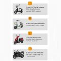 Universal Motorcycle Cover Sunproof Dustproof Waterproof Bike Scooter Electrombile UV Protection Reflective Stripes. 