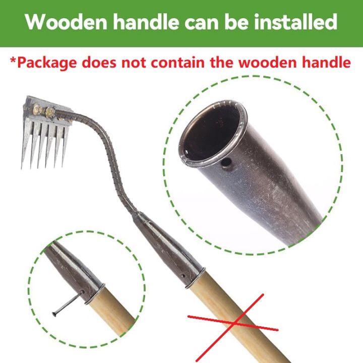 8/7/6/5teeth%20Garden%20Weeding%20Rake%20Heavy%20Duty%20Metal%20Gardening%20Hoe%20Weeding%20Rake%20Farm%20Tool%20for%20Gardening%20Weeding%20Loosening%20Soil%20Rake%20-%20Image%206