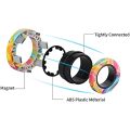 Magnetic Rings Fidget Toy Set Adult Fidget Magnets Spinner Rings  Fidget Pack Great Gift for Adults Teens Kids (3PCS). 