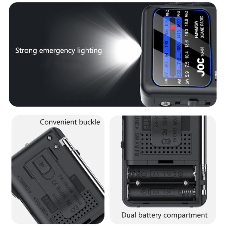 Portable%20FM/AM/SW%20Radio%20Battery%20FM%20Receiver%20Excellent%20Reception%20Clear%20Speaker%20With%203.5mm%20Headphone%20Jack%20LED%20Lighting%20For%20Elderly%20-%20Image%204
