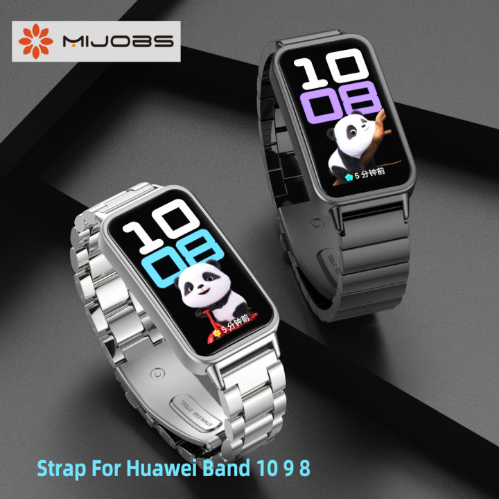 For Huawei Band 10 Strap for Huawei Band 9 Metal WatchBand for Huawei Band 8 Smart Watch Stainless Steel Replacement Accessories