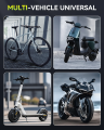 Extractme Motorcycle Alarm Disc Brake Lock Security Moto Wheel Disk Padlock Waterproof 110dB Loud Anti Theft Alarma Motocicleta. 