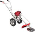 Heavy Duty Trolley Hand Push 4 Stroke 35cc Petrol Engine Brush Cutter/Grass Cutter. 