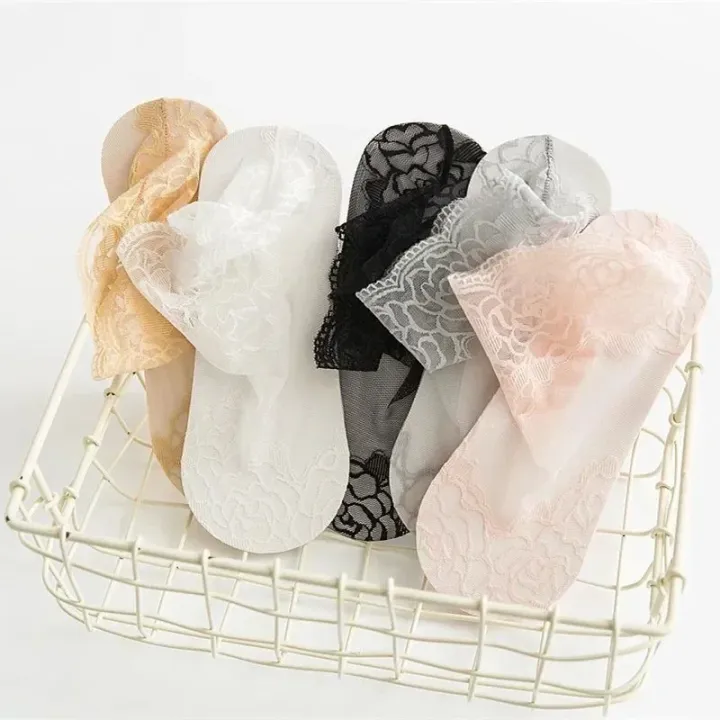 3%20Pairs%20Summer%20Thin%20Lolita%20Lace%20Invisible%20Women%20Socks%20Section%20Hollow%20Mesh%20Lace%20Flower%20Cotton%20Bottom%20Comfortable%20Breathable%20Sock%20-%20Image%205