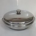 Stainless Steel Round Chafing Dish/Buffet/Kenduri/ Catering Set with Lid. 