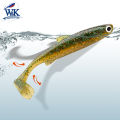 2026 New Soft Bait 5 Size Hoduller Swimbait for Pike Zander Snook Perch Fishing Lures with 3D Eyes JIG Head Rig Soft Lure.