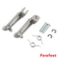 Motorcycle Front Footrest Foot Rear Peg Aluminum for YAMAHA YZF R1 R6 R125 R25 R3 MT125 MT03 MT09 MT10 MT07 Foot Rests Pedal. 