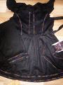 Baby girl Frock dress black suit lawn shalwar Kameez. 