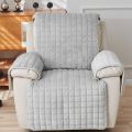 1Seater Recliner Sofa Covers Flannel Plush Armchair Slipcovers with Pockets Relax Recliners Sofa Mat Chair Cover Home. 