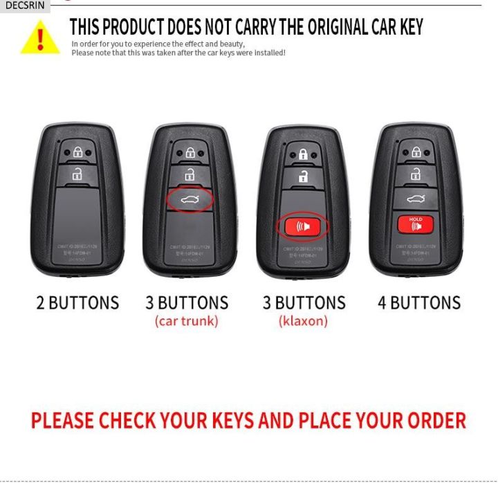 Zinc%20Alloy%20Car%20Key%20Case%20Cover%20Shell%20Fob%20For%20Toyota%20Prius%20Camry%20Corolla%20CHR%20C-HR%20RAV4%20Land%20Cruiser%20Prado%20Car%20Keychain%20Accessories%20-%20Image%205