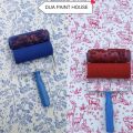 Wall Patterned Paint Rollers Decoration  full set Painting Rubber Roller Sets 3D Pattern Wallpaper Room Paint Machine. 