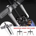 Two Jaw Gear Puller Chrome Vanadium Steel Gear  Adjustable Gear Puller Kit Pulley Remover Straight Type Gear Repair Tool. 
