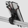 Baby Stroller Mobile Phone Holder Universal Rotatable Pram Bicycle Silica Gel Phone Stander Multifunctional Stroller Accessories.