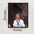 Cristiano Ronaldo  Wall Frame Nostalgic Football Iconic photo. 