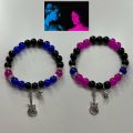 【Hot demand】2pcs/set Fashion Couple Beads Bracelet Tv Girl Matching Bracelets Who Really Cares Album Inspired Bracelets Friends Jewelry Gift. 