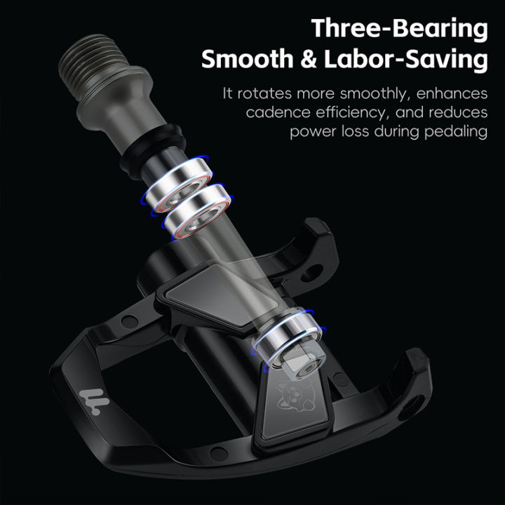 WEST%20BIKING%20Road%20Bike%20Self-Locking%20Pedals%20Nylon%203%20Bearings%20Lightweight%20Bicycle%20Clipless%20Pedals%20LOOK%20KEO%20System%20Pedal%20Bike%20Parts%20-%20Image%206