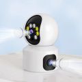 Dual Lens V380 IP security camera with 24 Hours full color Video. 