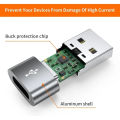 4/5Pack USBC Female to USB Male Adapter Type C to USB A Charger Cable Converter,Compatible with iPhone iPad Pixel.