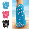Non-slip Seaside Beach Shoes Equipped with Anti-skid Shoes Beach Socks Pad Feet Sticker Insoles Flexible Beach Feet. 