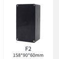 Professional ABS Plastic Junction Box Dustproof IP67 Black Box Waterproof Black Enclosure Housing. 