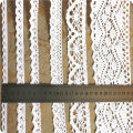 5 Meter/roll White Lace Trim Cotton Embroidered Lace Ribbon  Crochet Lace Fabric DIY Handmade Craft Clothes Sewing Accessories. 