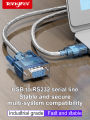 USB to RS232 Cable DB9 COM Port Serial PDA 9 Pin DB9 Converter Adapter For Computer PLC.