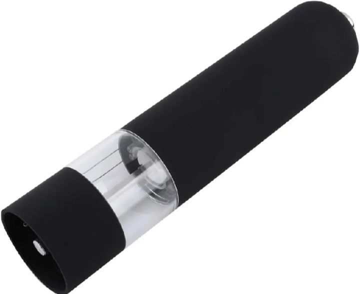 Electric%20Pepper%20Grinder%20and%20Salt%20Mill-%20Battery%20Operated%20One-Handed%20Spice%20Dispenser%20&%20Adjustable%20Coarseness-%20Premium%20Kitchen%20Upgrade%20w%20Strong%20Ceramic%20Blades%20-Matte%20Black,%20Batteries%20Not%20Included.%20-%20Image%203