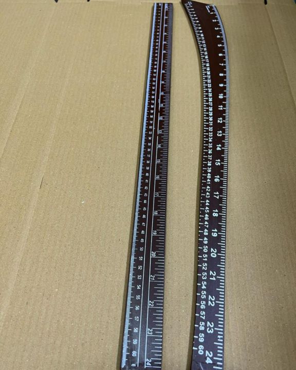 (24 INCH) Tailoring Cutting Scale shape scale measurement scale shirt cutting scale for cutting trouser pajama pent shirt