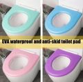 Washable Sticker Foam Toilet Cover Waterproof Bathroom Toilet Seat Reusable Silicone Four Seasons Household Toilet. 