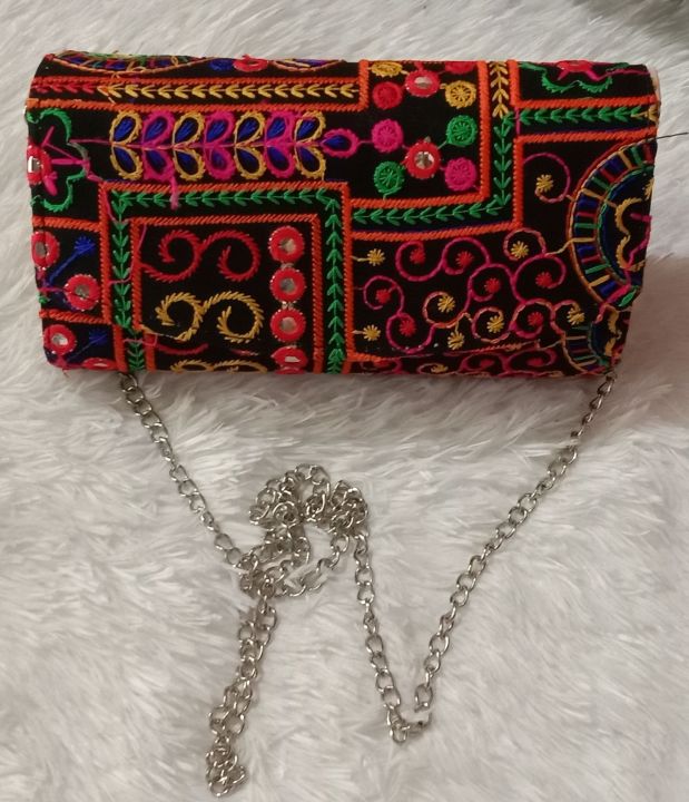 Nokshi Design Women Handbag Long Capacity Messenger Cell Phone Wallet Bag  Ladies Purse Nakshi Side Shoulder Bag for Girl