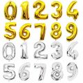 Number Foil Balloon 17 Inches - 45cm. 
